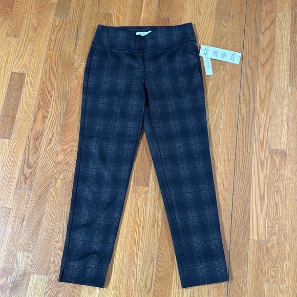 NWT Zac & Rachel Figure Defining Plaid Pants - Picture 1 of 5